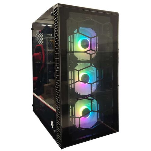  IG-MAX X3805-A06 GIANT GLASScase, E-ATX, 3x12cm RGB fan3xUSB, audio panel Cijene