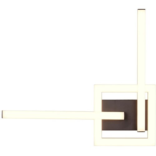 Tri O crna led stropna svjetiljka 16x54 cm viale &amp;ndash; Slike