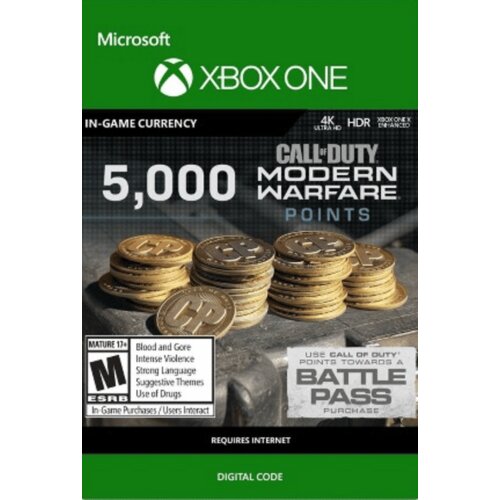  5000 Call of Duty: Modern Warfare Points Xbox Live Key GLOBAL Cene