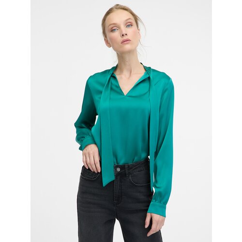 Orsay Green women&amp;#039;s blouse - Women&amp;#039;s Slike