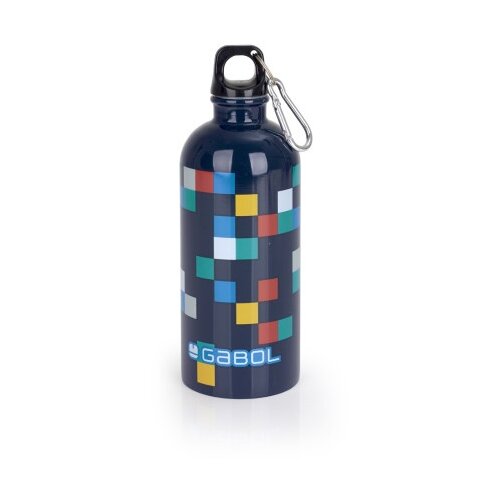 Gabol Aluminijumska boca za vodu sa zakačkom 7x21 cm 600ml Cubic ( 16ADG236448 ) Slike