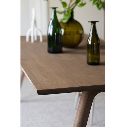 Rowico Raztegljiva jedilna miza iz masivnega hrasta 95x220 cm Clapperton &amp;ndash; Slike