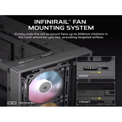 Corsair Kucište FRAME 4000D RS ARGB Mid-Tower/ATX/kaljeno staklo/bez napajanja/crna cc-9011312-ww Cene