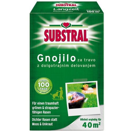 Substral gnojivo za travnjake s dugotrajnim djelovanjem (800 g, sadržaj je dovoljan za: 40 m²) Cijene
