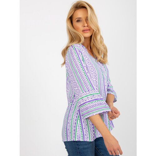 Sublevel Blouse-D73771M11062C-purple Cene