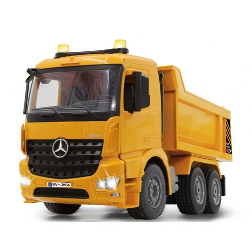 JAMARA kamion na daljinsko upravljanje, kiper Mercedes Arocs, žuti 1:20 Slike