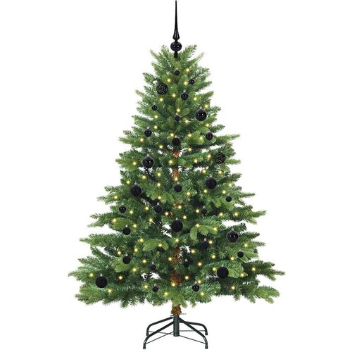  Umjetno božićno drvce s stalakom Zelena 150 cm PE i PVC 94 x 94 x 150 cm Slike