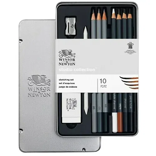 WINSOR & NEWTON Set olovki za crtanje Sketch (10 -dij.)