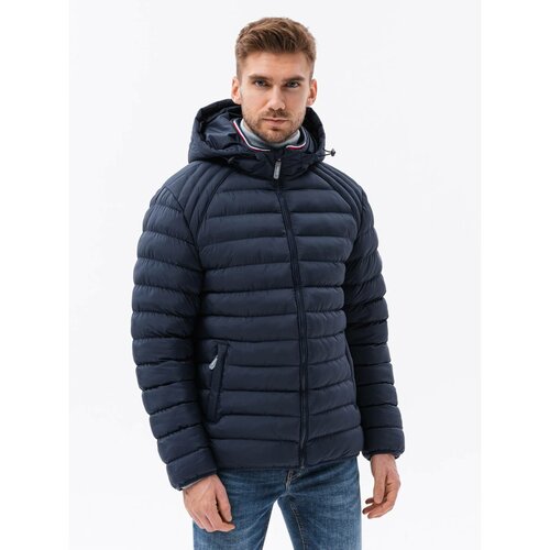 Ombre Men's winter quilted jacket Slike