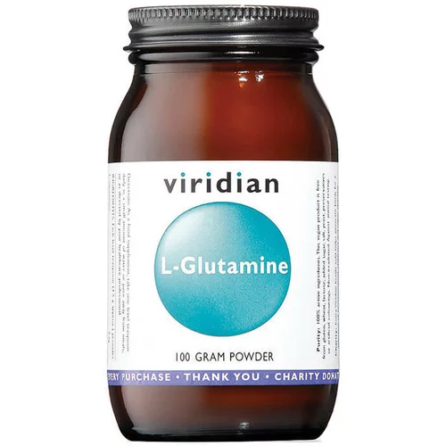 Viridian Nutrition L-Glutamin, učinkovita aminokislina Viridian (100 g)