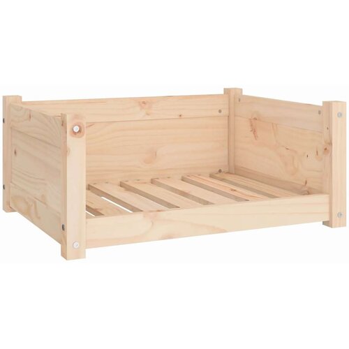  Krevet za pse 65,5x50,5x28 cm Masivni borov drvo Slike