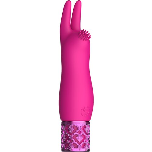 Royal Gem Elegance Rechargeable Silicone Bullet Pink Cene