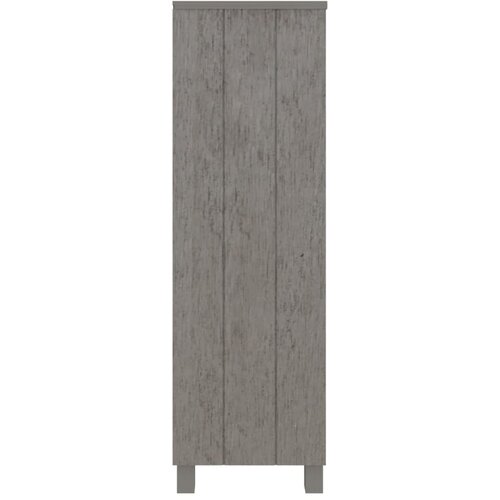  za knjige HAMAR svjetlosivi 85x35x112 cm od borovine Slike