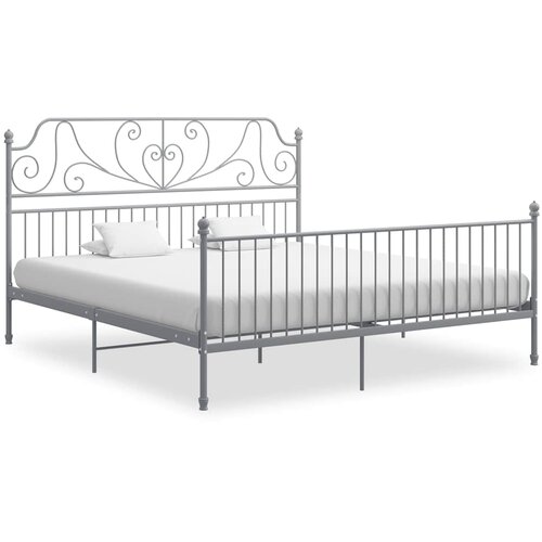  Okvir za krevet sivi metalni 180 x 200 cm Cijene