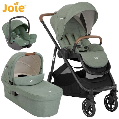 Joie otroški voziček 3v1 versatrax™ + i-snug™ 2 laurel Cene