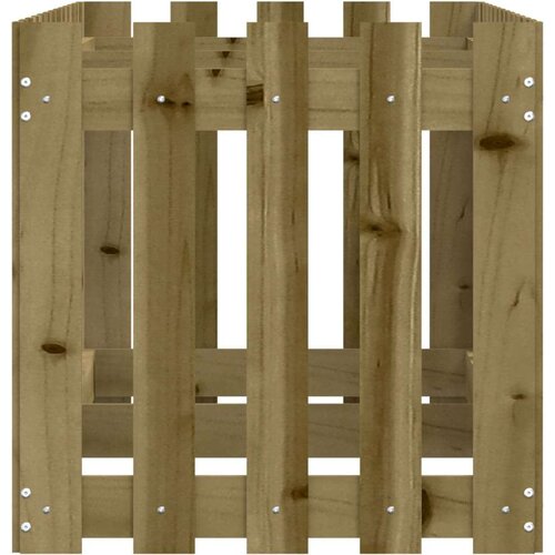 VidaXL Povi&amp;scaron;ena vrtna gredica 150x50x50 cm impregnirana borovina Slike