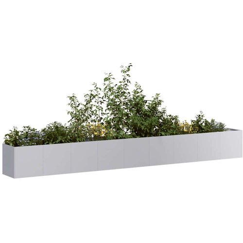 VidaXL Sadilnik 360x40x40 cm Pocinkano jeklo Slike