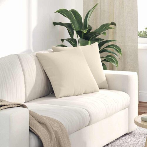  Jastučići za sofu 2 pcs Bež 45 x 45 cm tkanina Cijene