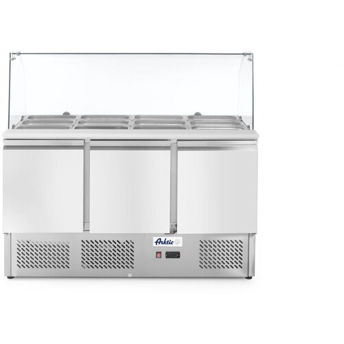 ARKTIC Pult za salatu sa troja vrata i staklenim ekranom 380L, 230V/310W, 1390x702x(H)1330mm Cene