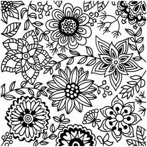 Cernit polimer tekstura 90k90 mm |  flowers 2 Cene