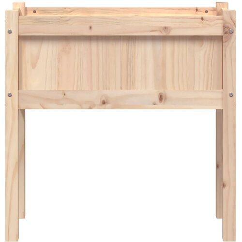  Vrtna sadilica s nogama 70 x 31 x 70 cm od masivne borovine Slike