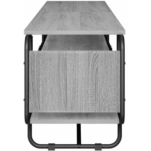  TV stalak 180 x 36 x 45 cm Siva Sonoma Konstruirano drvo - Siva Sonoma 180 x 36 x 45 cm Slike