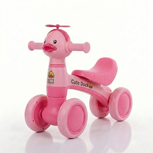  Dečija guralica "Cute Duck" sa muzikom i svetlom - Roze Cene