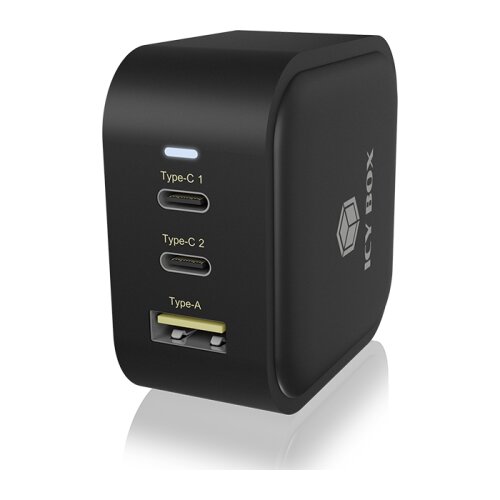 Icybox GaN Wandladegerät USB-C adapter 65 W crna Cene