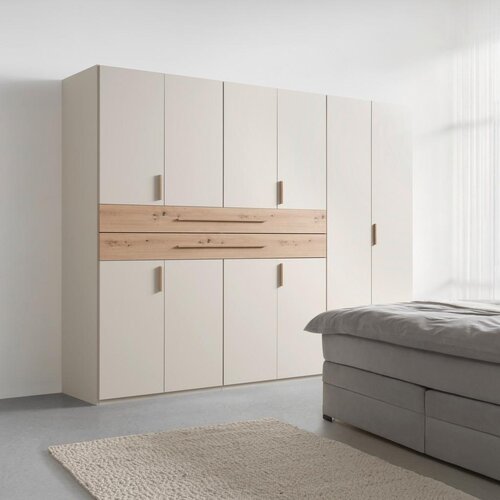 Modern Living Omara Za Oblačila Lumio, Ka&amp;scaron;mir, Barva Hrasta Slike