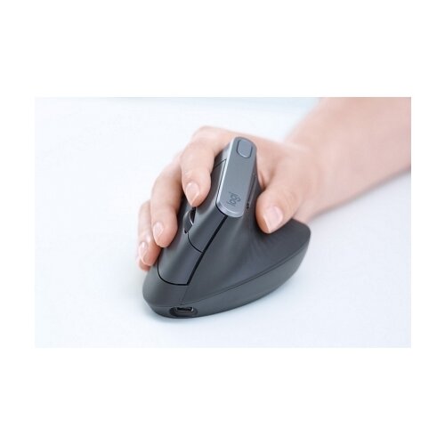 Logitech ergonomska mi&amp;scaron;ka cordless mx vertical bluetooth, unifying, usb-c Slike