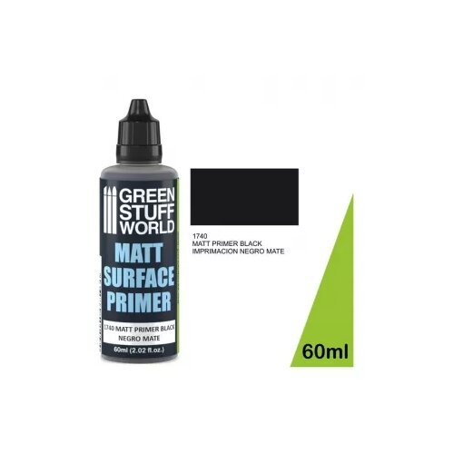 Green Stuff World matt surface primer negro/black 60 ml Cene