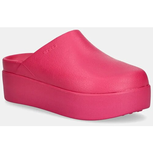 Crocs Natikače Dylan Platform Clog za žene, boja: ružičasta, s platformom, 209869.0ZQ Slike