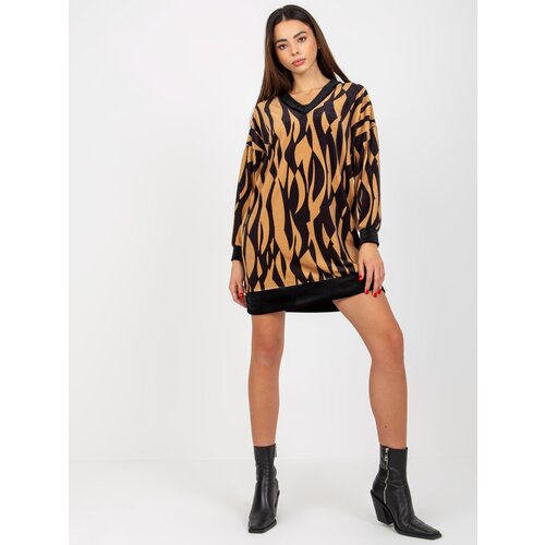 RUE PARIS Tunic-RP-TU-8189-2.07-black Cene