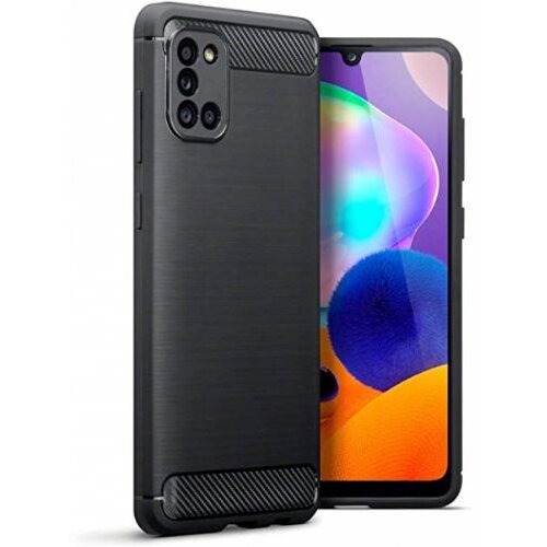 Nillkin silikonski ovitek za samsung galaxy A31 A315 - mat carbon črn Cene