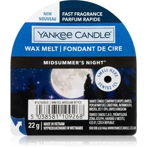 Yankee Candle Midsummer´s night vosek za aroma lučko 22 g unisex