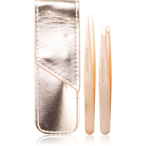 Tweezerman Professional Potovalni set Rose Gold (za obrvi) odtenek Cene