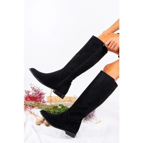 Fox Shoes Black Women's Boots