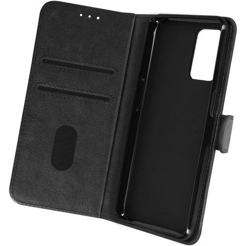 AVIZAR folio case realme 8 5G z držalom za kartico - crna, (20616505) Cene