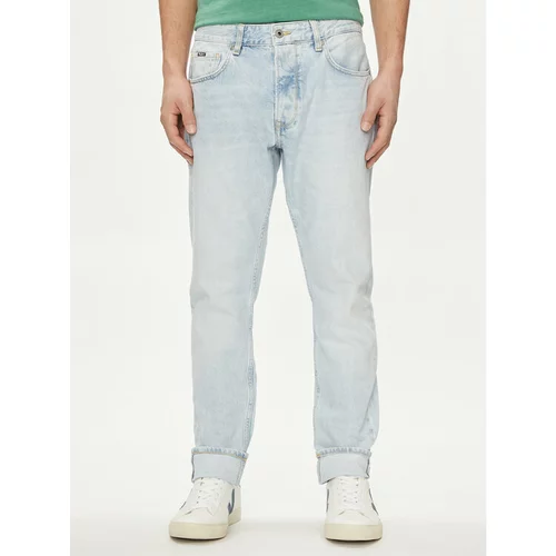 PepeJeans Jeans hlače PM207392 Svetlo modra Tapered Fit