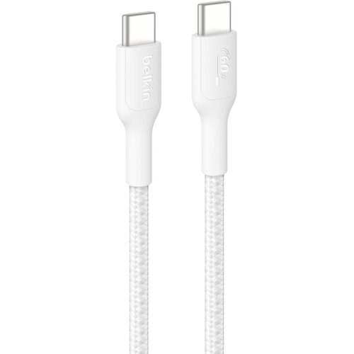 Belkin BOOSTCHARGE gefl.Kab. 60W USB-C /USB-C 2m wei&szlig; CAB024hq2mWH Cijene