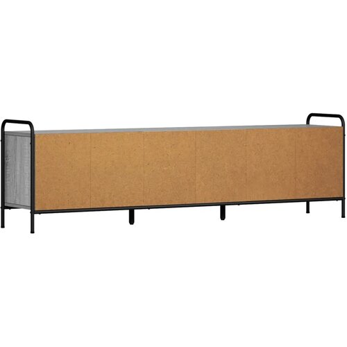  TV ormar 167 5 x 33 x 50 cm Siva Sonoma Konstruirano drvo - Siva Sonoma 167 5 x 33 x 50 cm Slike