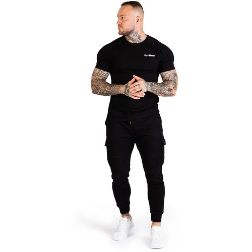 GymBeam mu&amp;scaron;ka majica TRN Fitted Black 72970 Slike