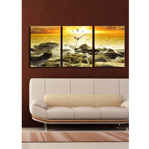 Wallity zidni sat 3P3040CS-29, 96x40 cm, 3 dela Slike