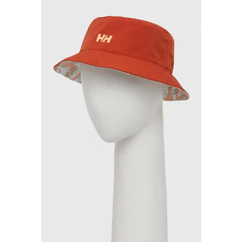 Helly Hansen Dvostranski klobuk oranžna barva