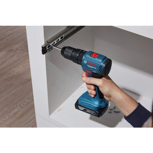 Bosch akumulatorska vibraciona bu&amp;scaron;ilica - odvrtač gsb 185-Li; 18V 1x2,0 ah u koferu (06019K3101) Slike