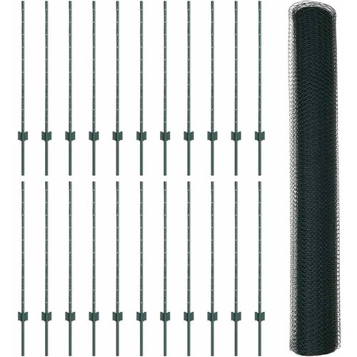  Zavarena žičana ograda 50 x 1 m (&amp;Scaron; x V) Čelik premazan PVC-om Slike