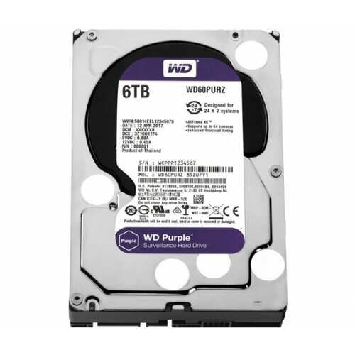 Western Digital Purple 6TB WD60PURZ hard disk Cene