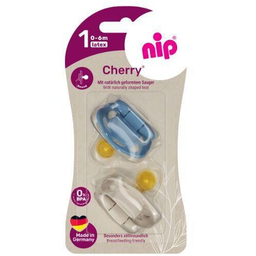 Nip LAŽA VIŠNJICA KAUČUK 0-6M 2 KOM MIX Cene
