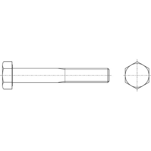  Matični vijak &Scaron;ESTEROKUTNI M16x80 ZN DIN 933 8.8 Cijene