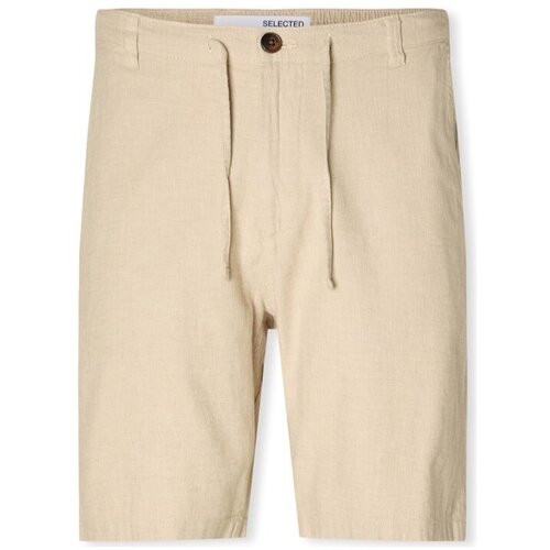 Selected Kratke hlače &amp;amp; Bermuda Noos Regular-Brody Shorts - Incense Bež Slike